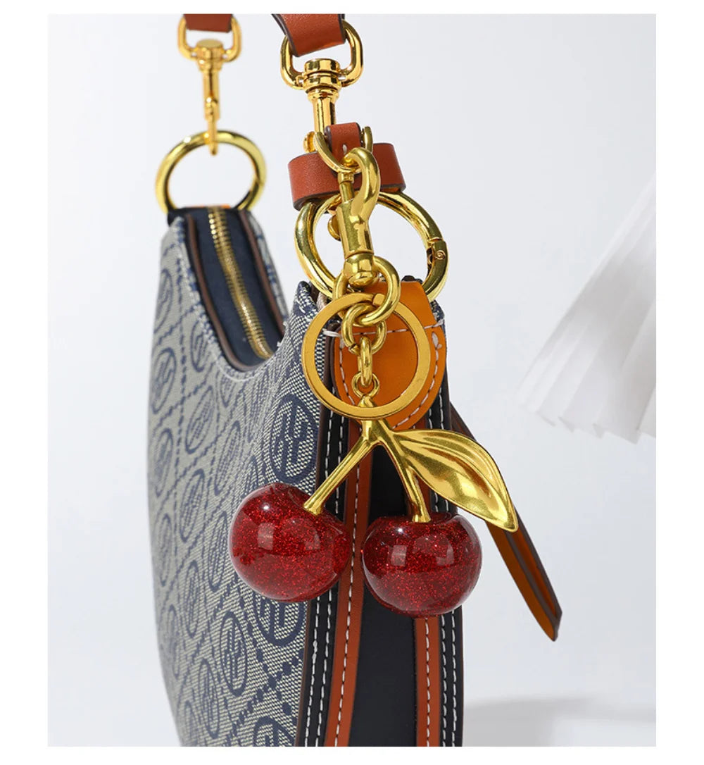 Porte-Clés Cerise Élégante