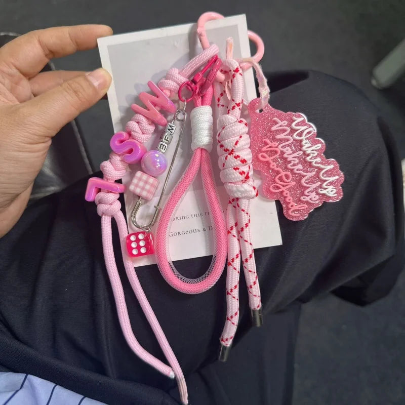 Porte-Clés Tressé Élégant