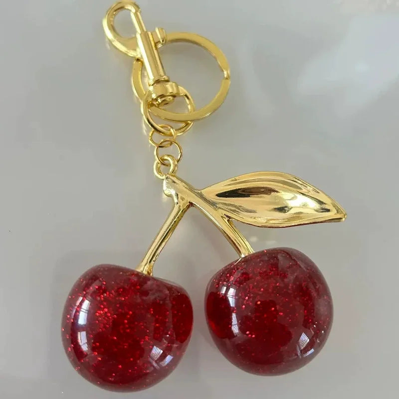 Porte-Clés Cerise Élégante