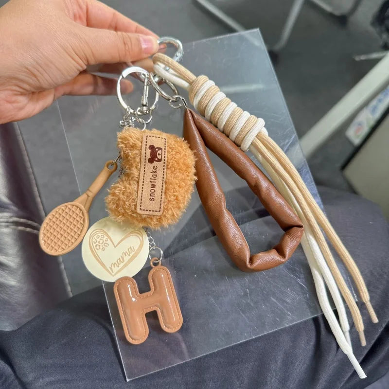 Porte-Clés Tressé Élégant